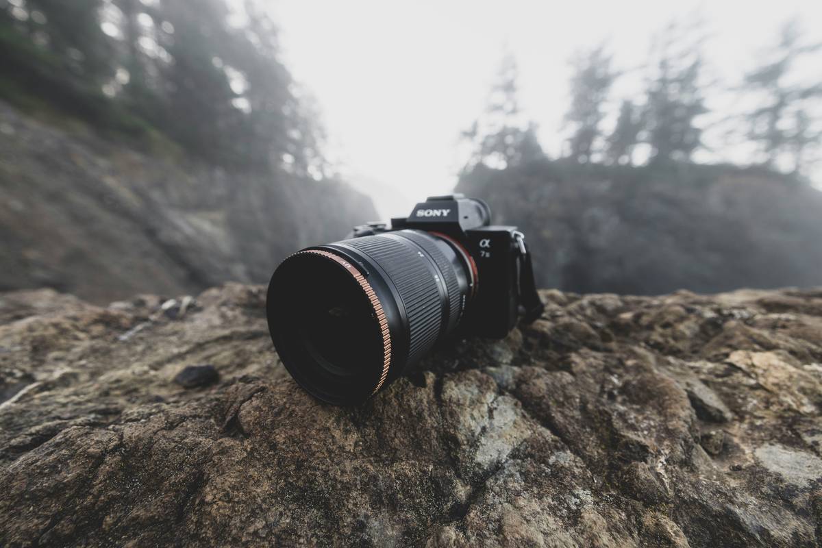 Stunning glacier landscape photo taken with a rugged hiking camera